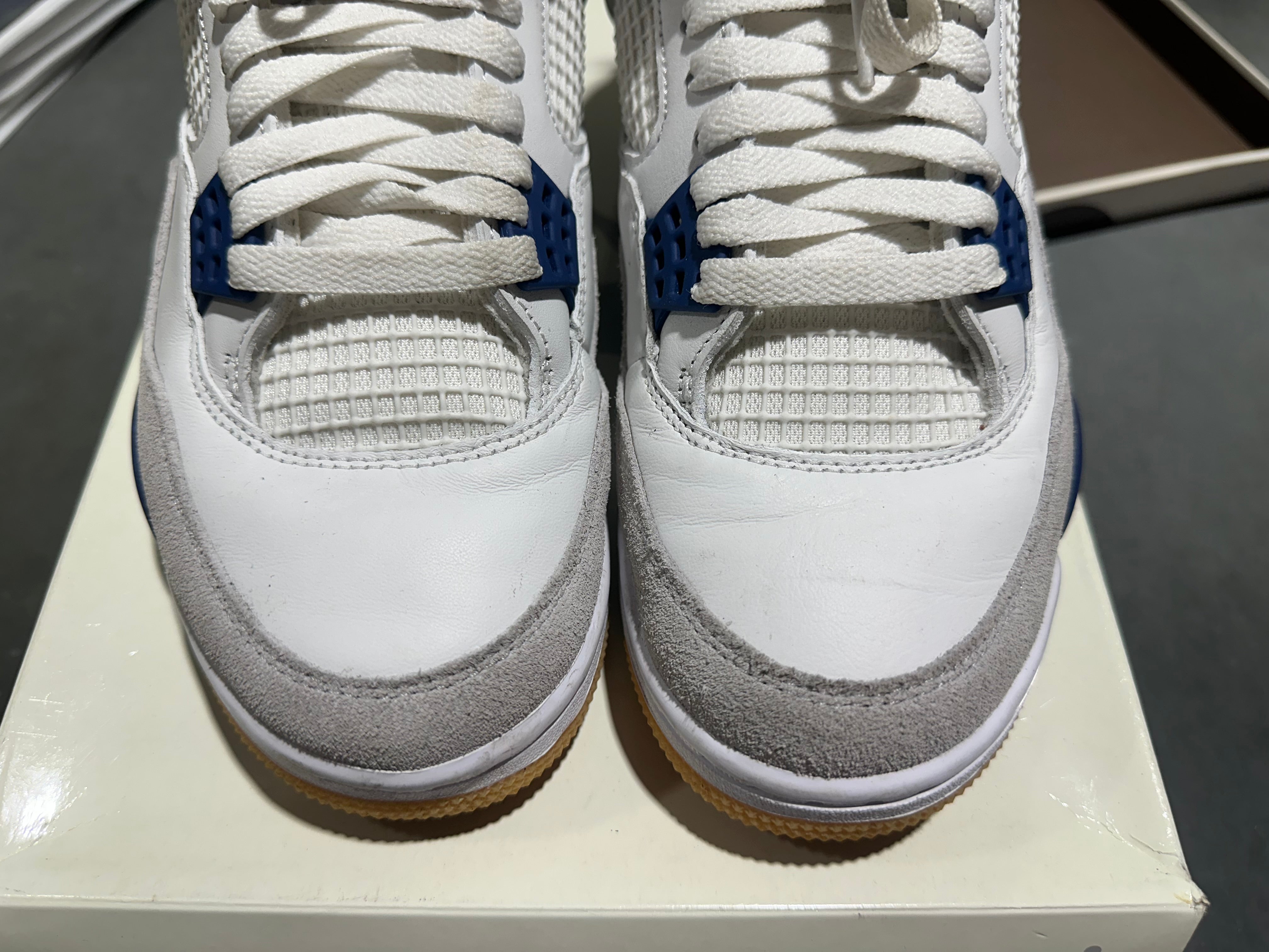 Air Jordan 4 Retro SP x Nike SB - Navy Size 8.5