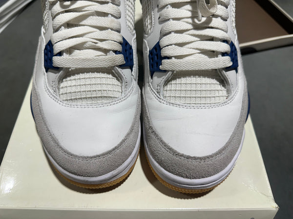 Air Jordan 4 Retro SP x Nike SB - Navy Size 8.5