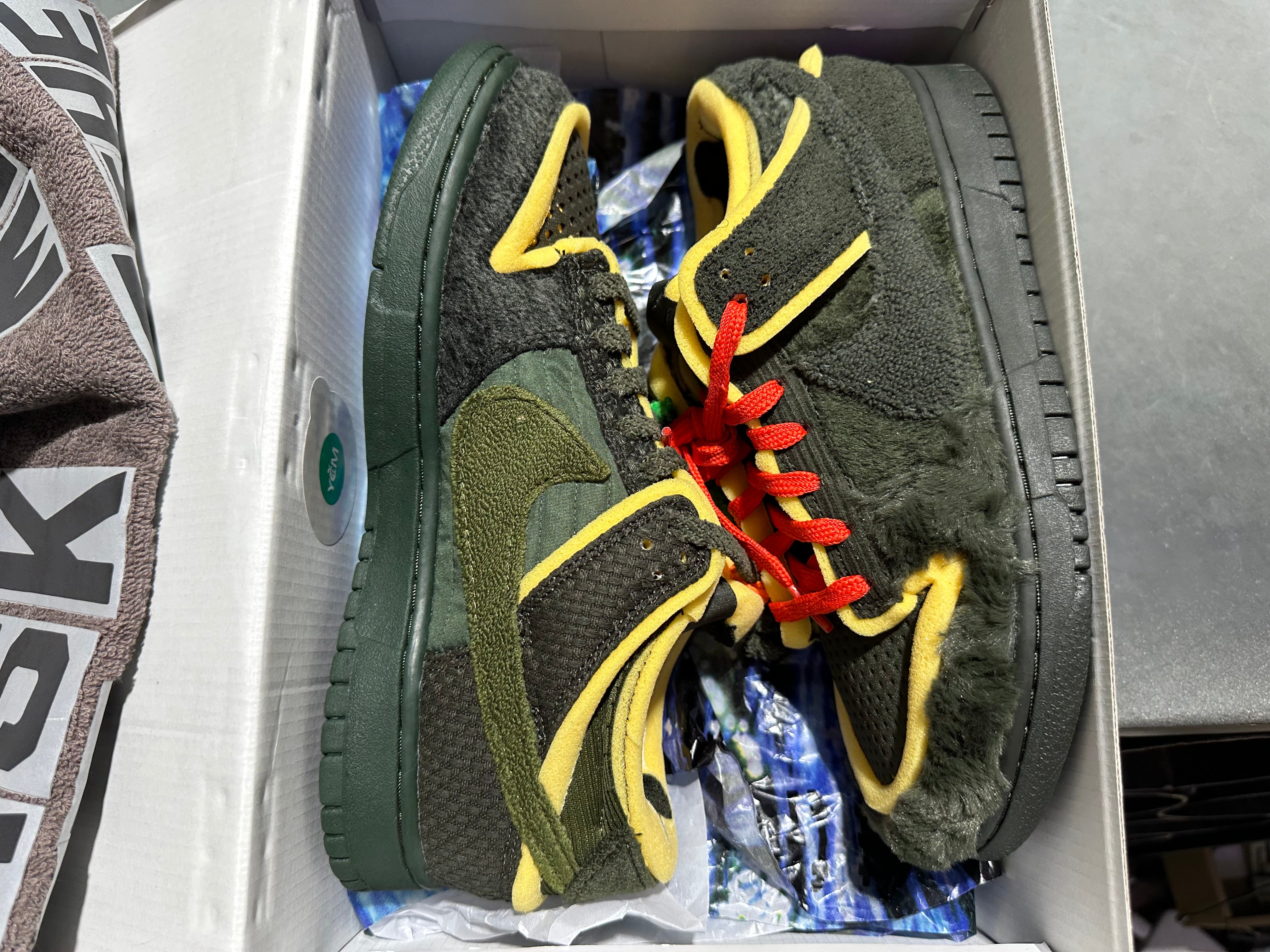 Nike Dunk Low CPFM Swamp Sponge - Sequoia Size 8.5