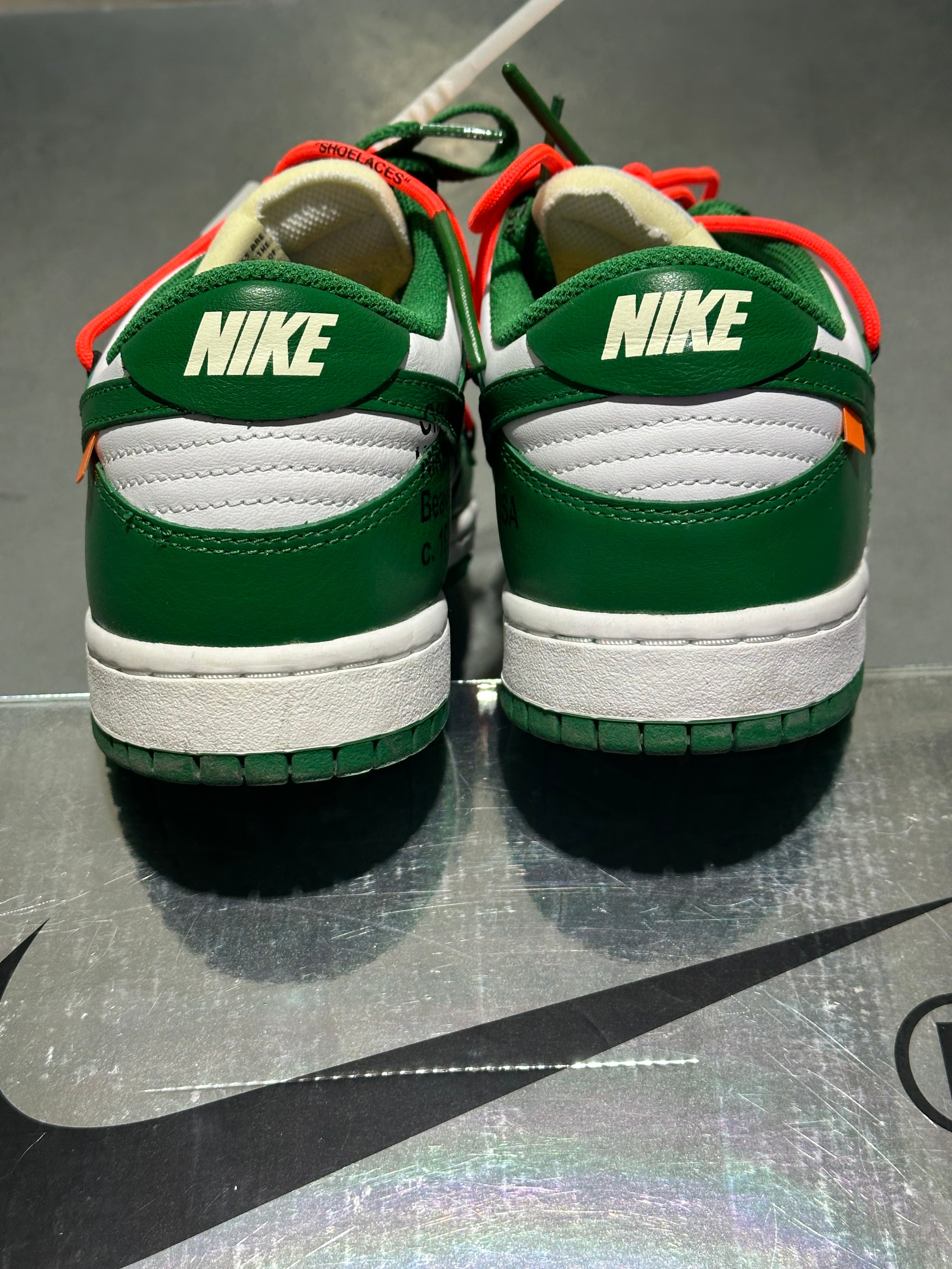 Nike Dunk Low - Off-White Pine Green Size 8