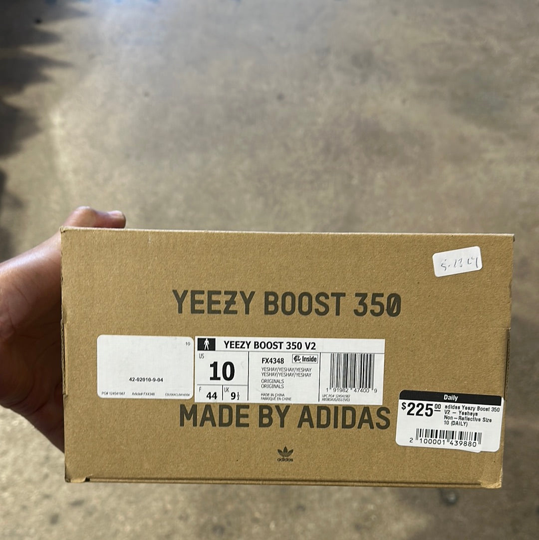 adidas Yeezy Boost 350 V2 - Yeshaya Non-Reflective Size 10