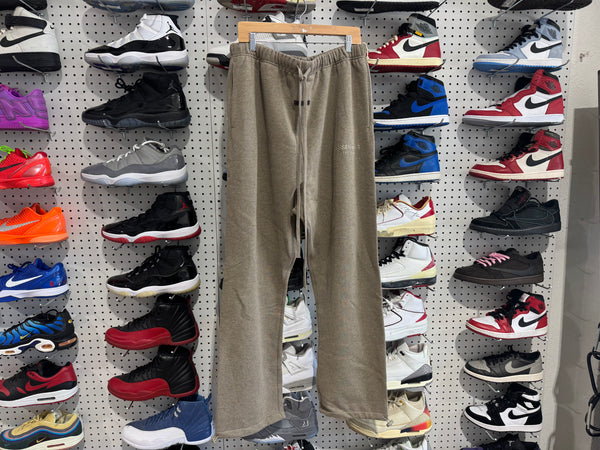 NEW Fear Of God FOG Essentials Sweatpants - Homestead Heather Size XL