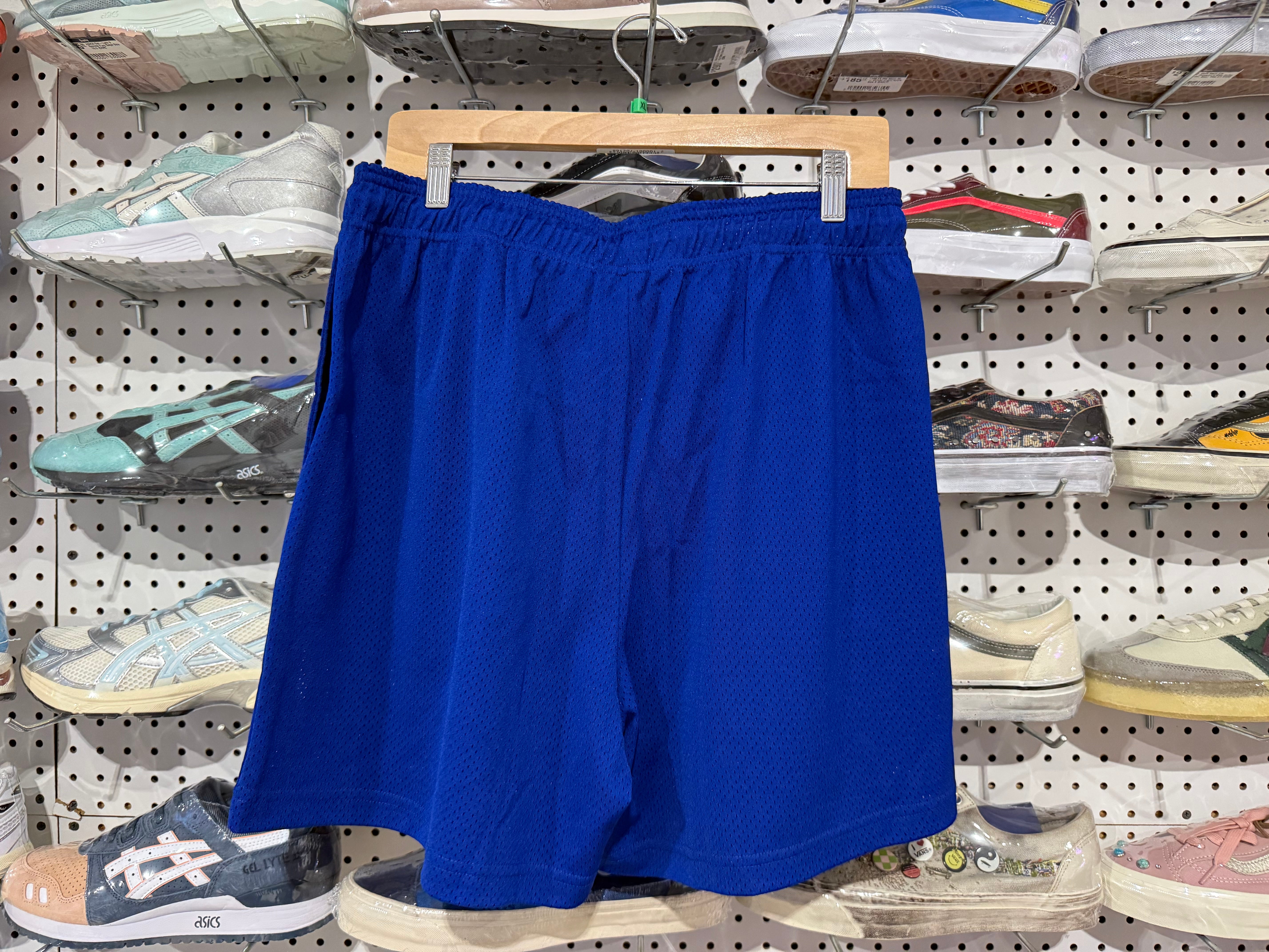 NEW Eric Emanuel x LA Dodgers Mesh Shorts - Blue Size XL