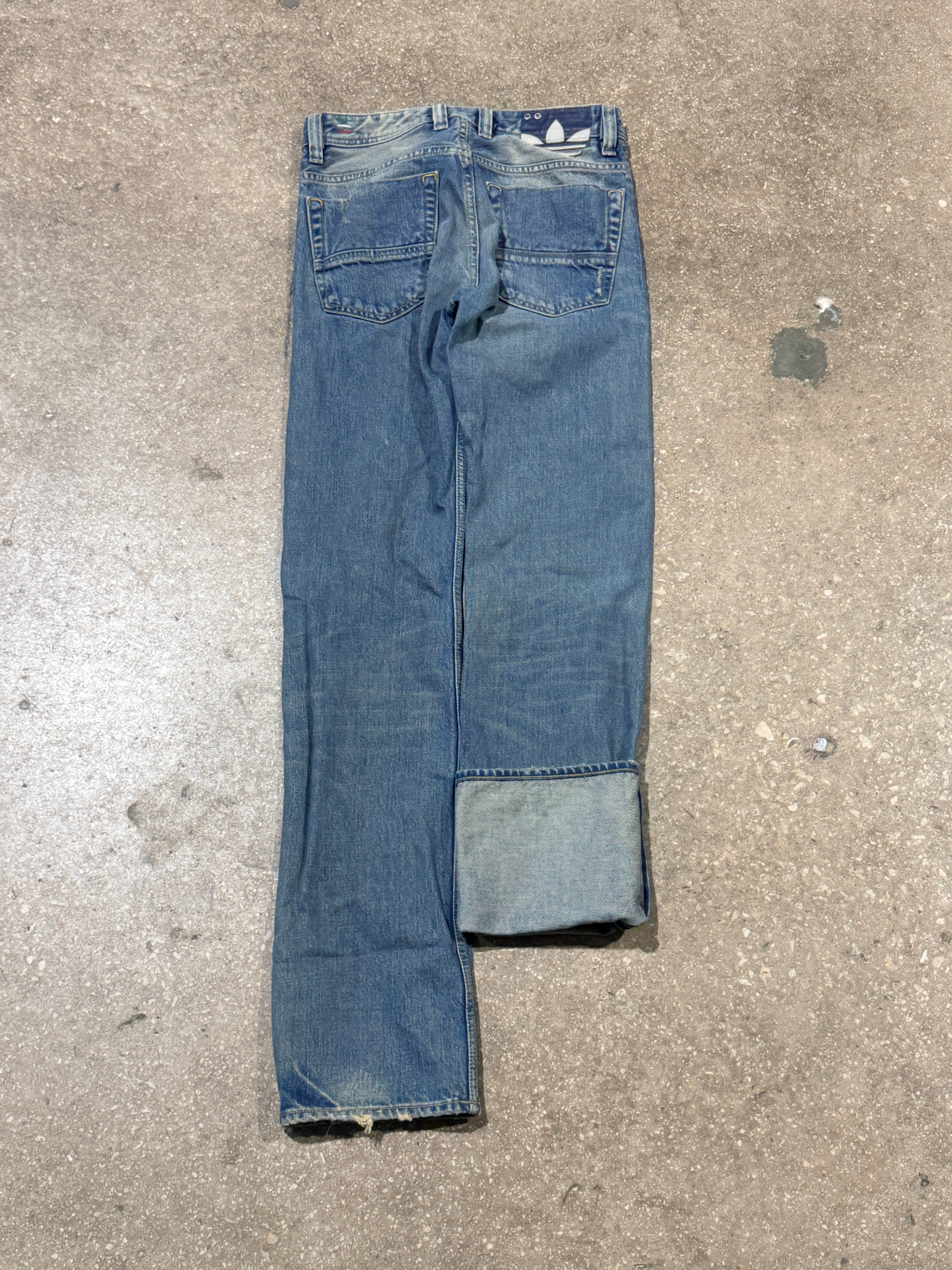 2000s Diesel x Adidas Jeabs Adi-Viker 008ik - Blue W25 L32