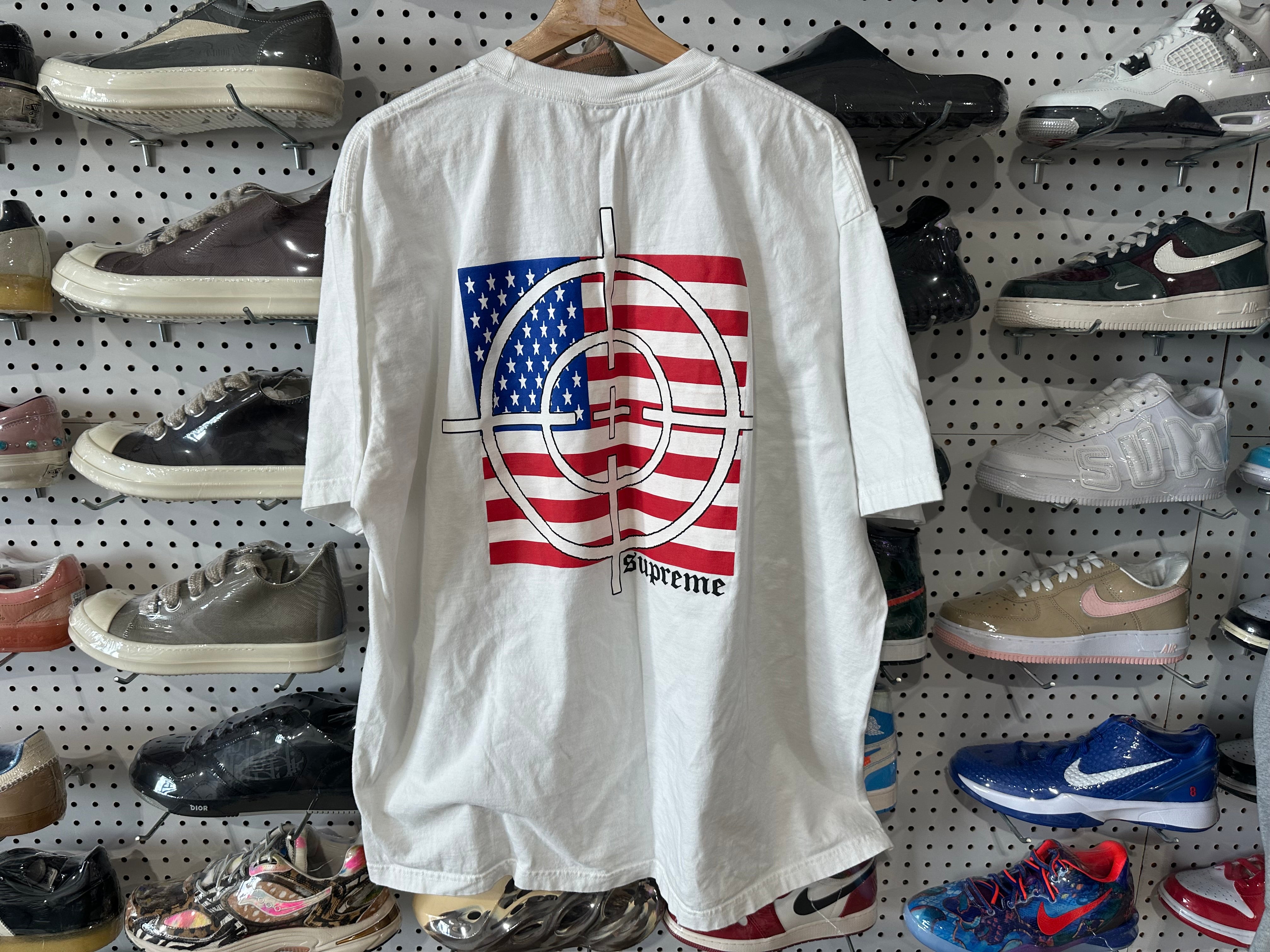 USED Supreme Target Tee - White Size XXL