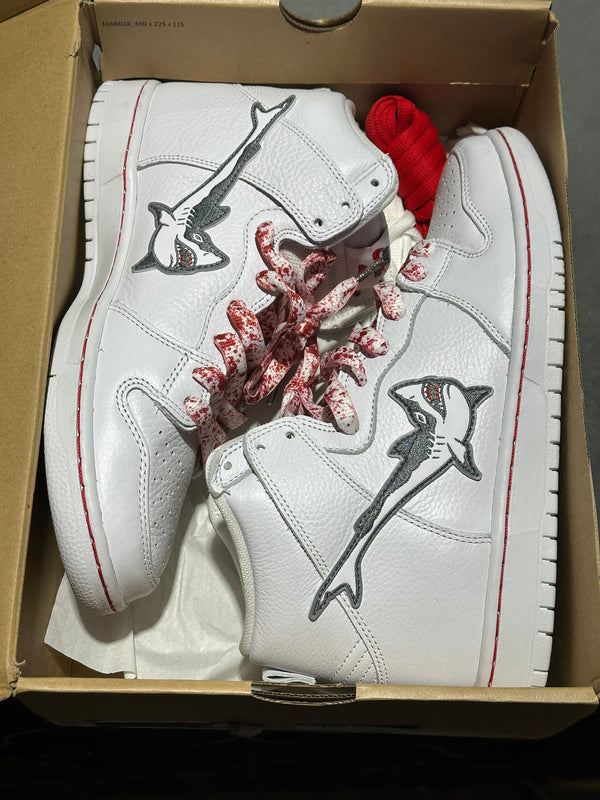 Nike SB Dunk High - Oski Great White Size 9