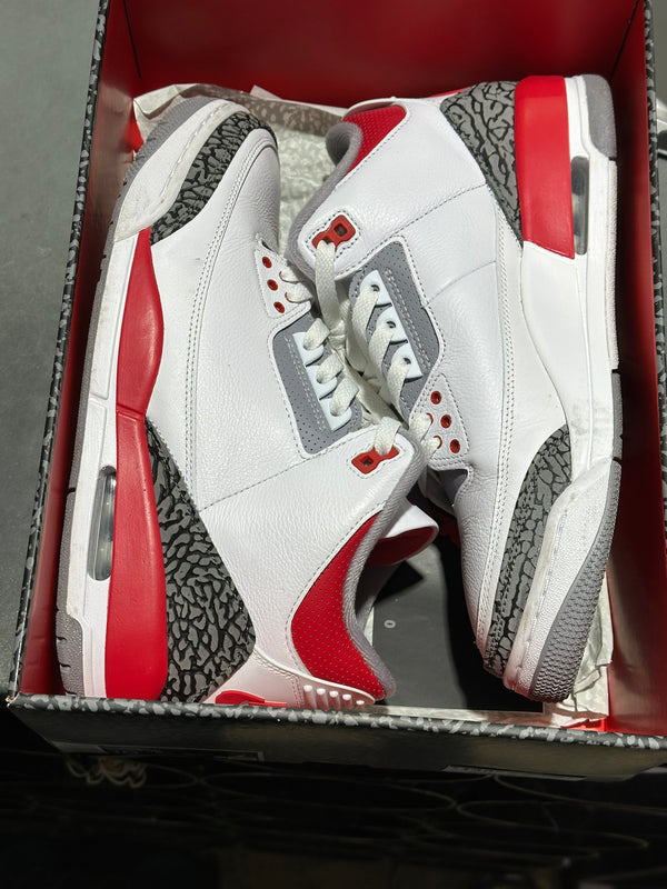 Air Jordan 3 Retro - Fire Red 2022 Size 10