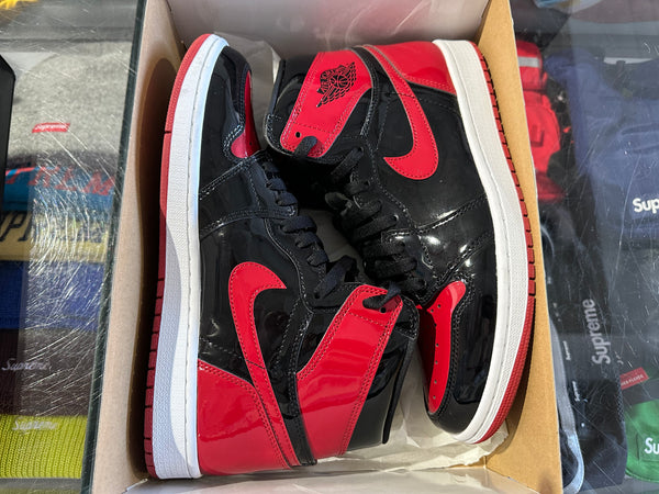 Air Jordan 1 Retro High OG - Patent Bred Size 10.5