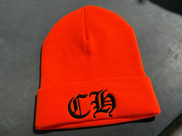 NEW Chrome Hearts Watch Cap Beanie - Orange