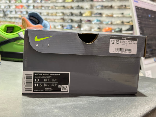 Nike Air Max 95 Big Bubble - Neon Size 10
