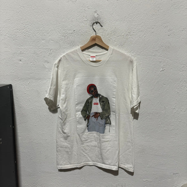 USED Supreme x Andre 3000 Photo Tee - White Size Medium