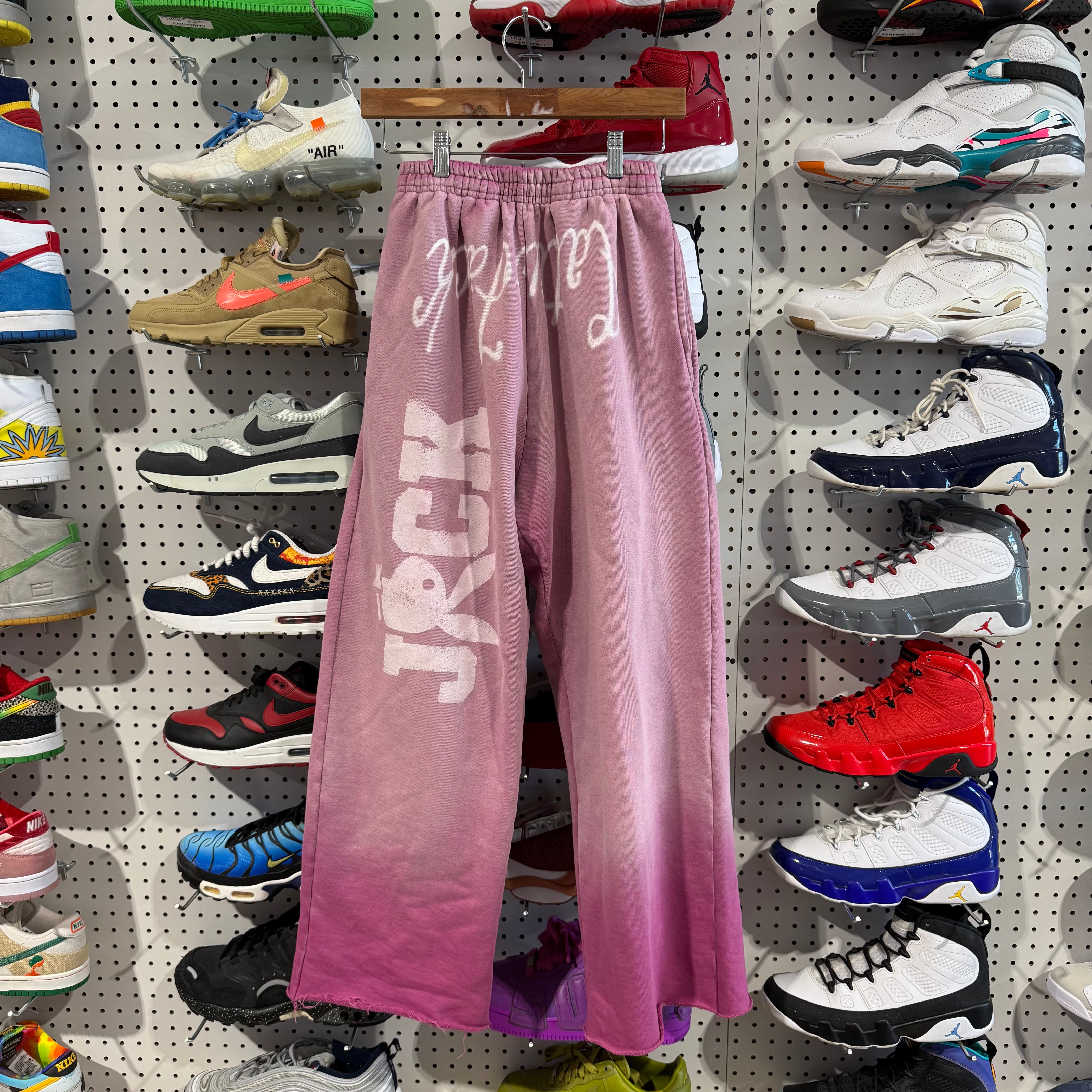 NEW Travis Scott x Playboy x Complexcon Sweatpants - Pink
