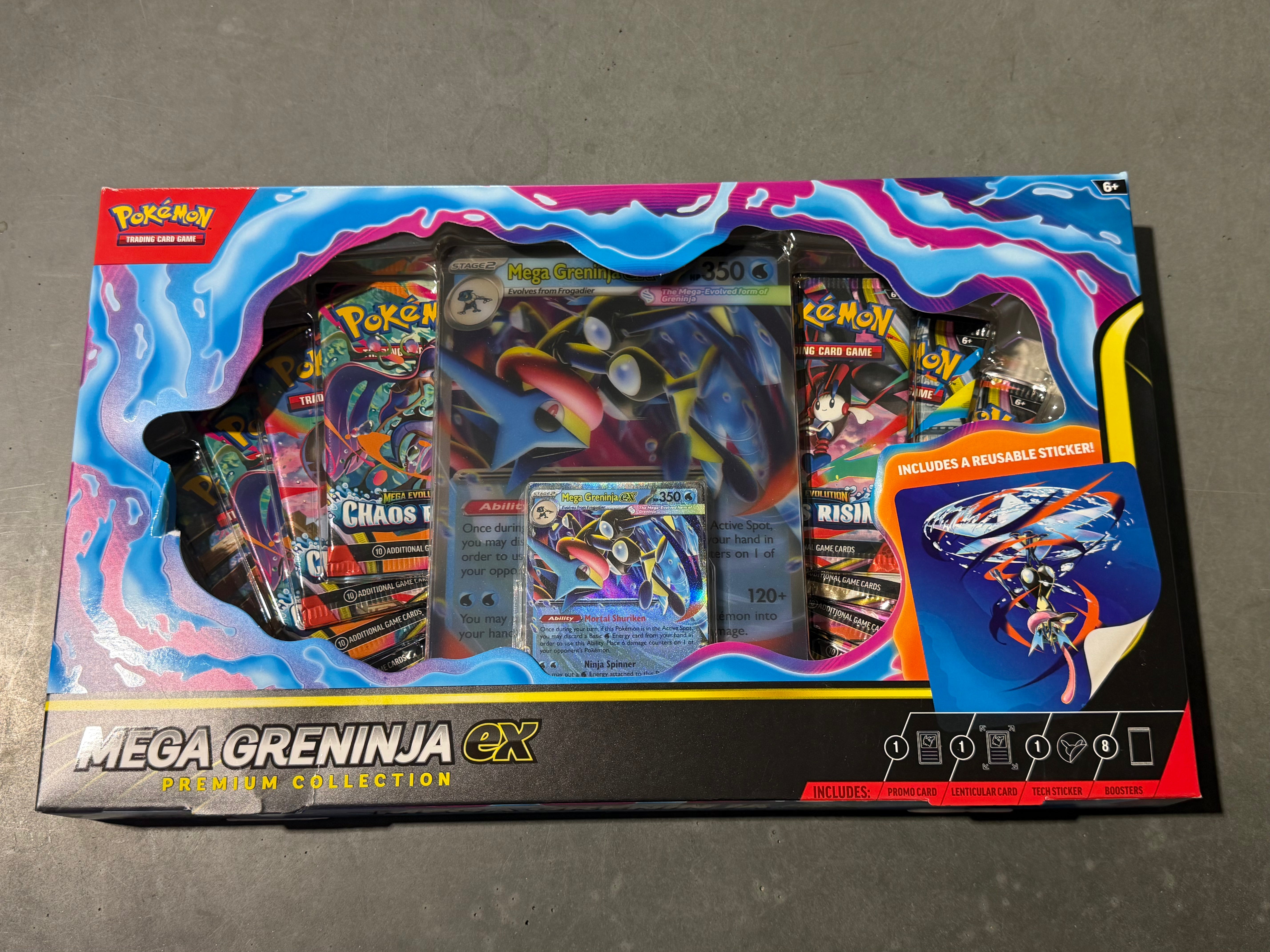 2026 Pokemon EX Premium Collection - Mega Greninja
