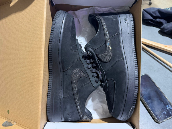 Nike Air Force 1 Ja Luxe - Black Size 10.5