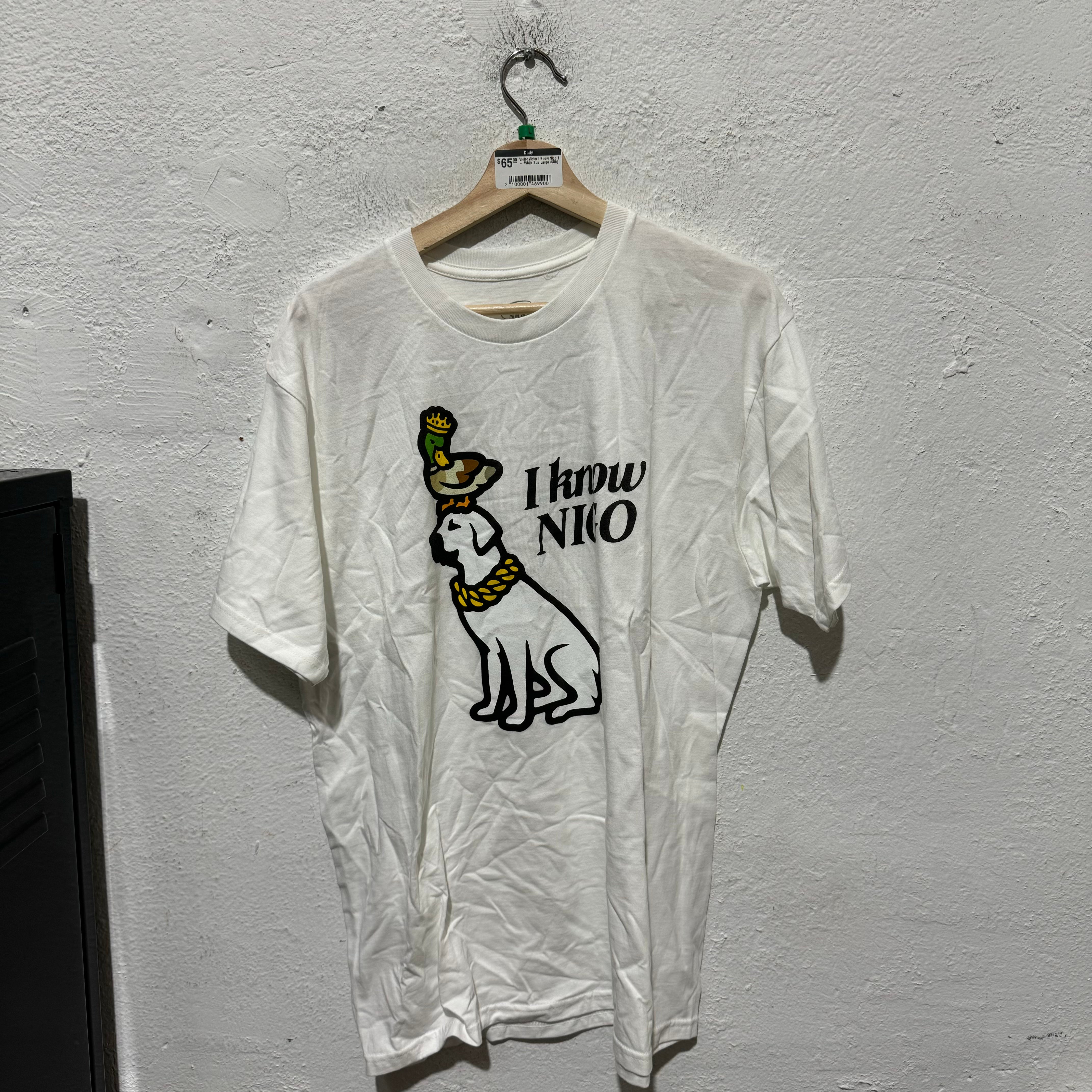 NEW Victor Victor I Know Nigo 1 - White