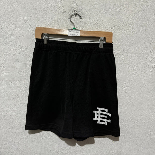 NEW Eric Emanuel Shorts - Black White EE Size Large