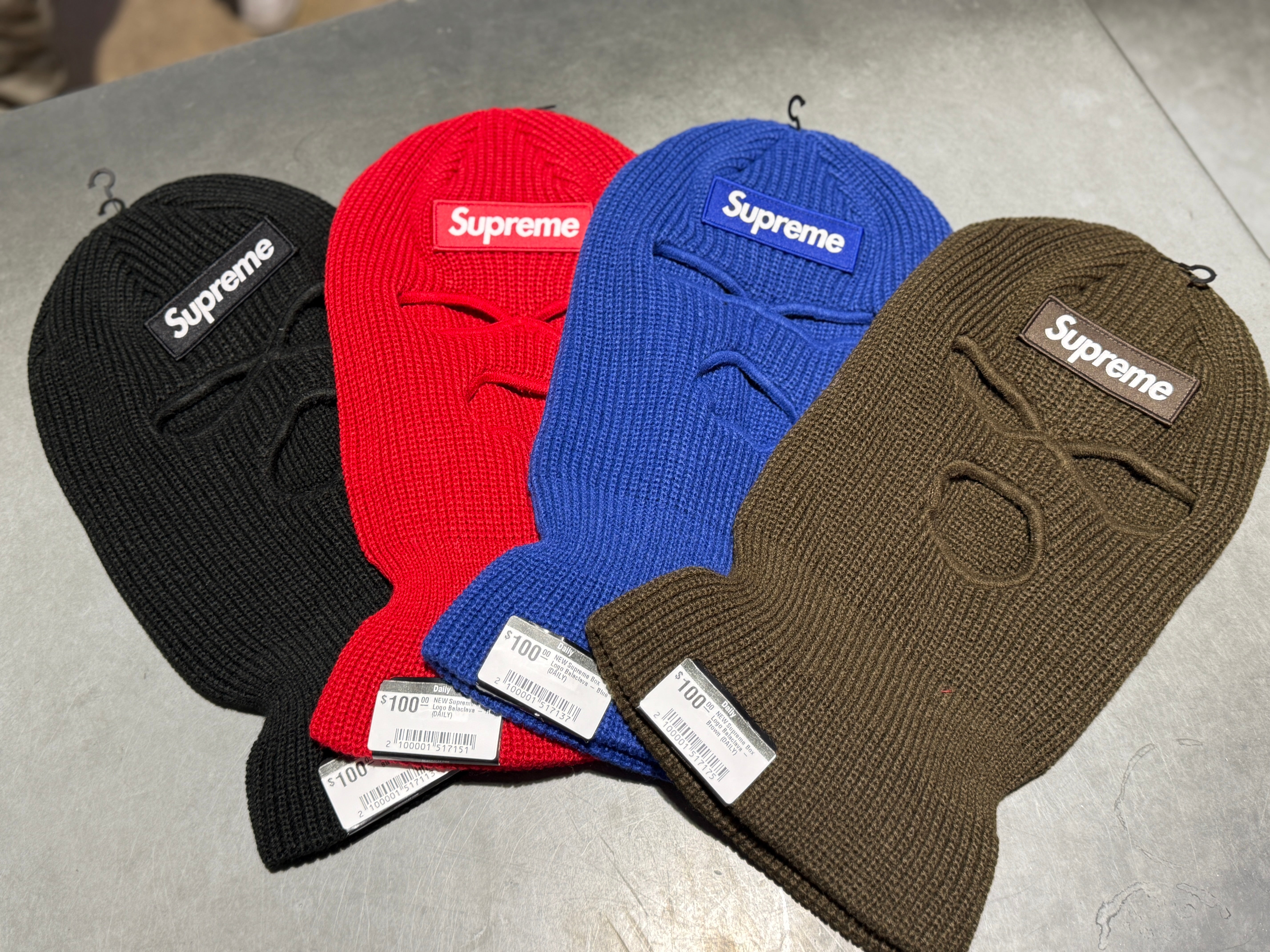 NEW Supreme Box Logo Balaclava