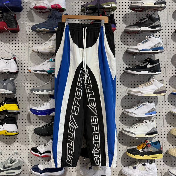 USED Vale Track Motor Pants - Blue/Black/White Size Medium