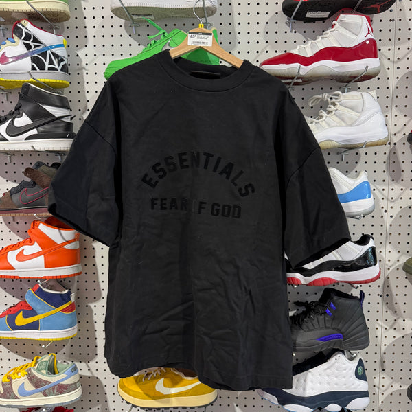 NEW Fear Of God FOG Essentials Tee - Black Size Medium