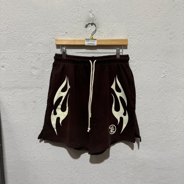 NEW Hellstar Warm Up Shorts - Brown Size Medium