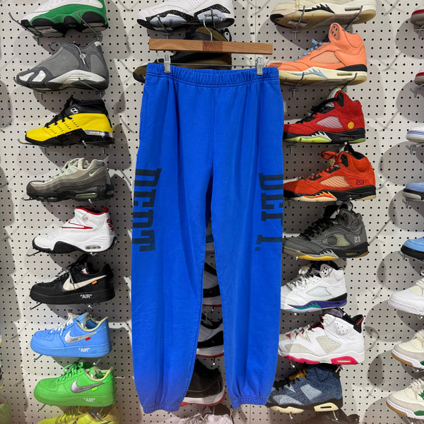 NEW Gallery Dept Gym Sweatpants - Blue Size Large