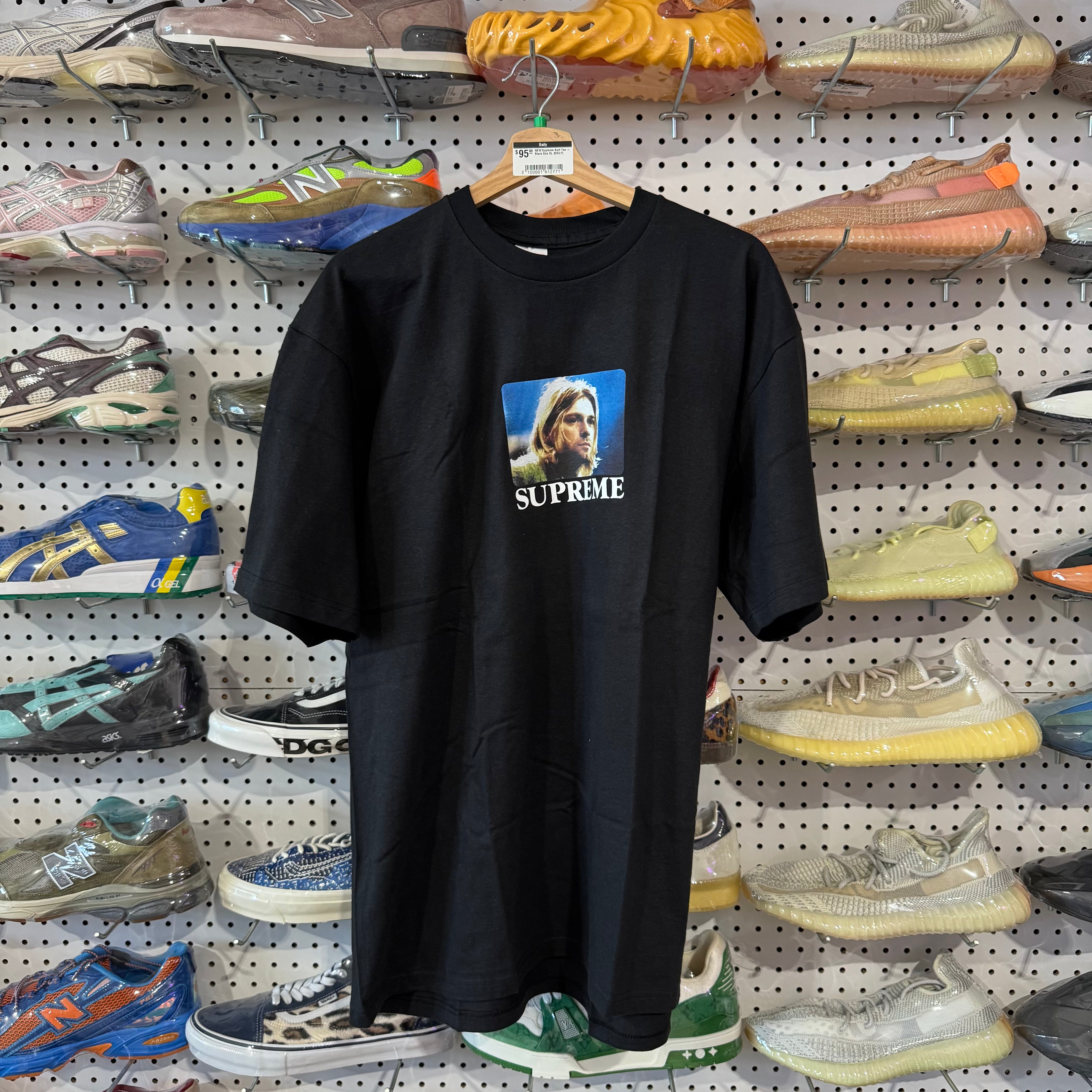 NEW Supreme Kurt Tee - Black Size XL