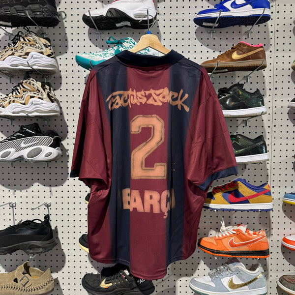 NEW Cactus Jack x Nike x FCB Jersey - Navy/Red  Size XXL