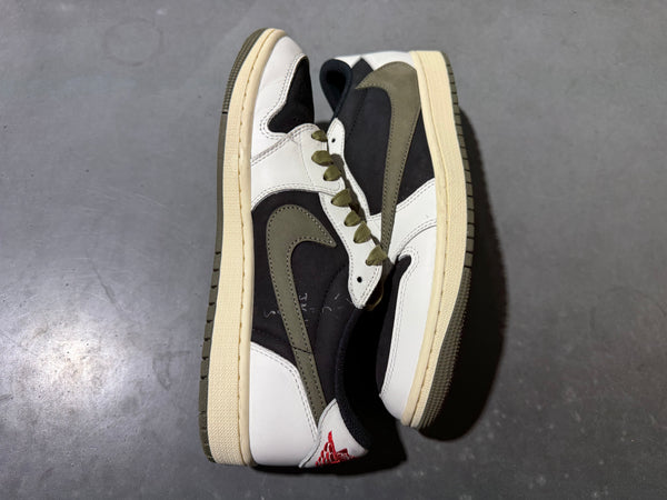WMNS Air Jordan 1 Retro Low OG SP x Travis Scott - Olive Size 10W/8.5M