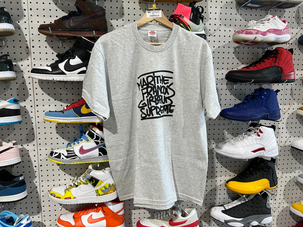 NEW Supreme x Marithe Francois Girbaud Tee - Ash Grey Size Medium
