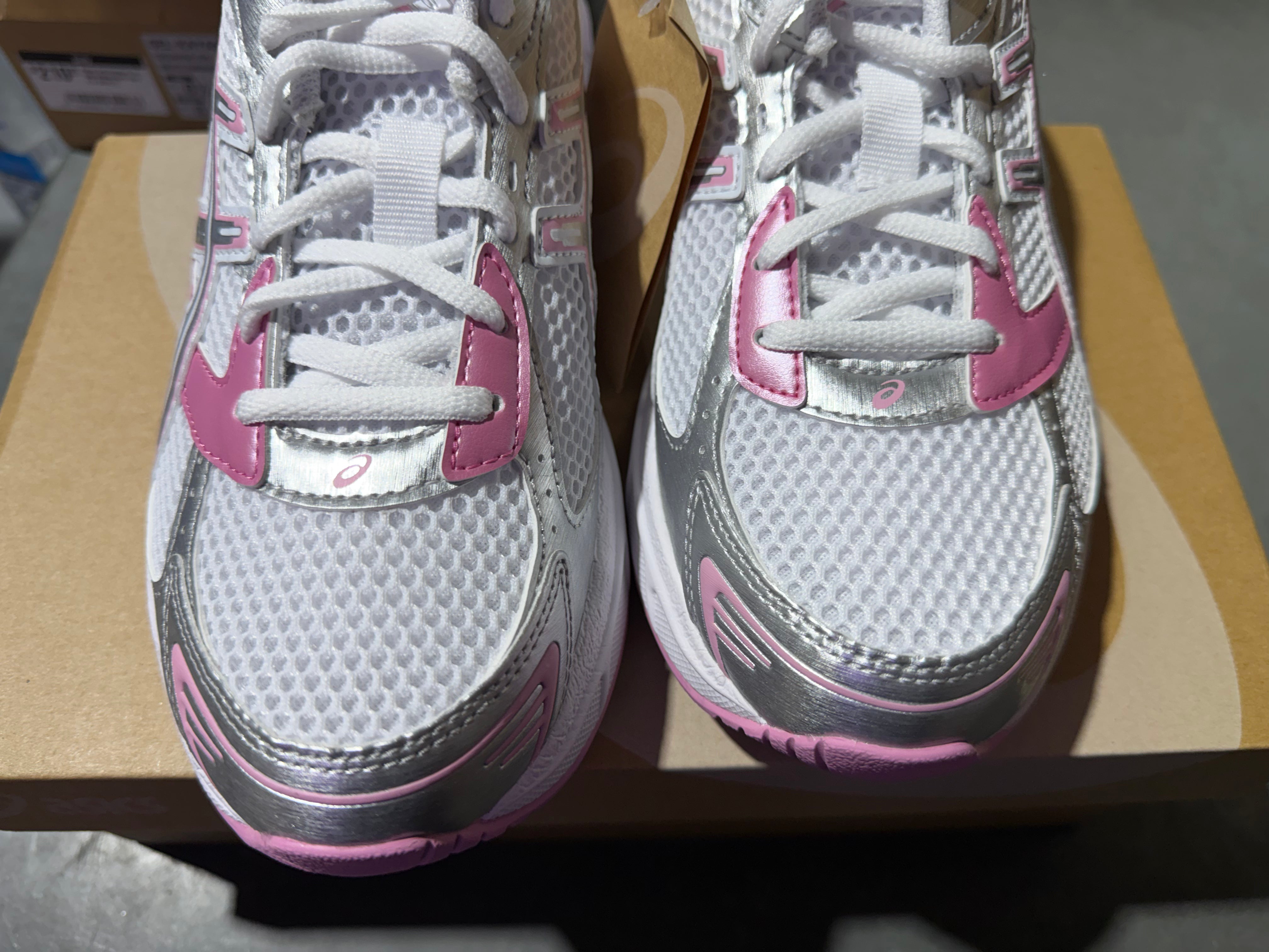Asics Gel 1130 - White/Pure Silver/Pink Size 7.5