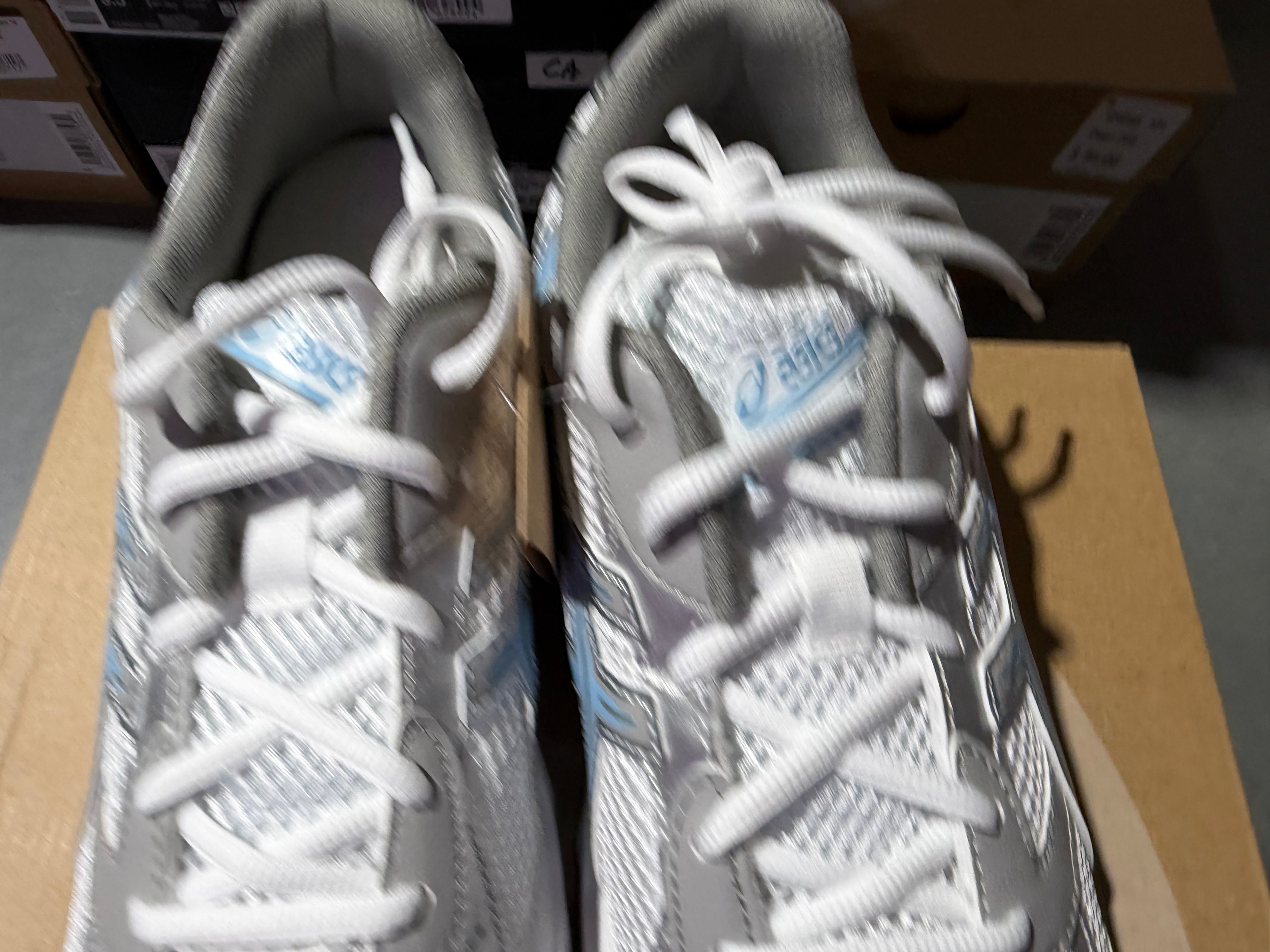 Asics Gel 1130 (GS) - White/Arctic Sky Size 7Y