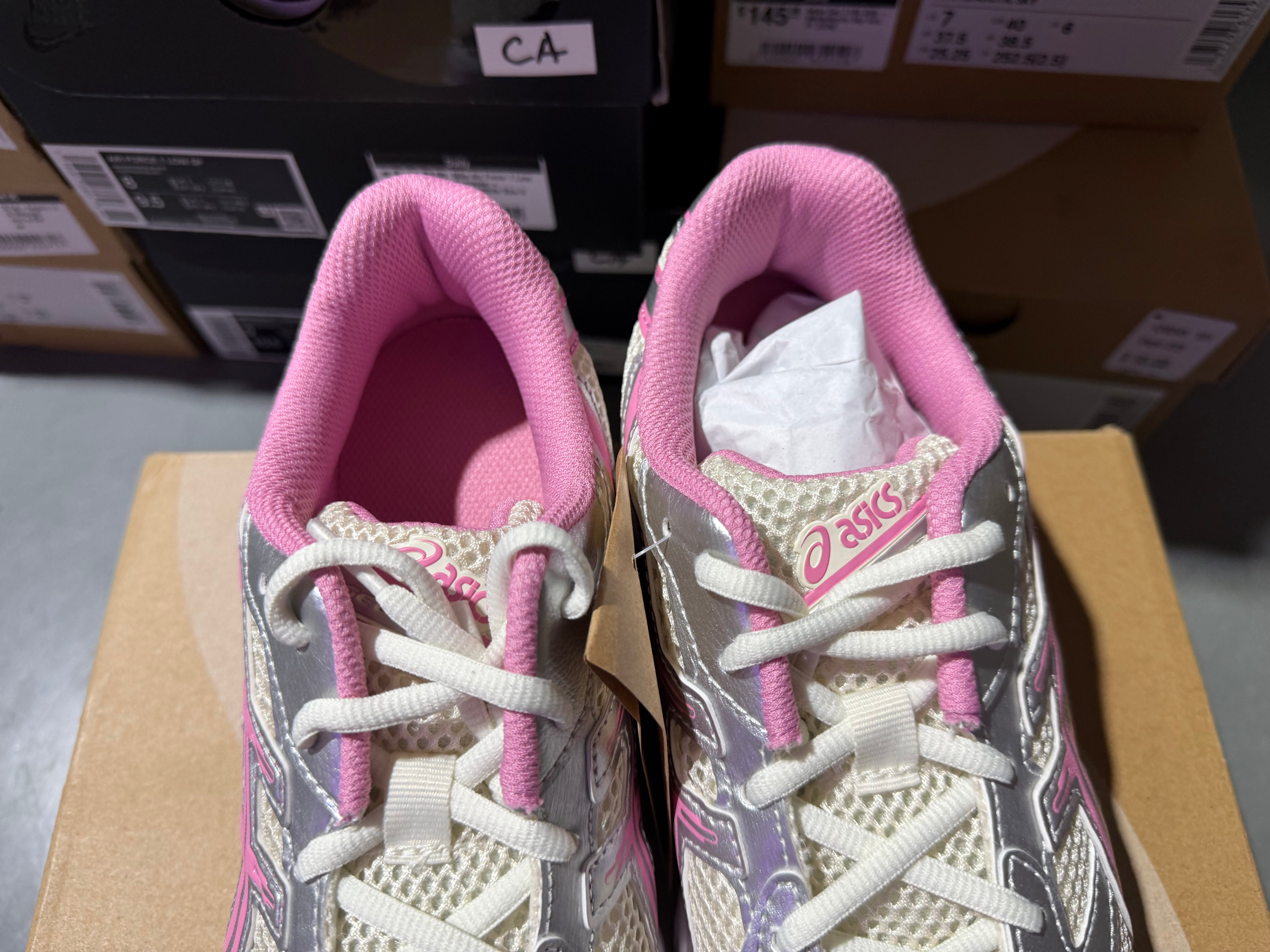 Asics Gel 1130 (GS) - Cream/Sweet Pink Size 7Y