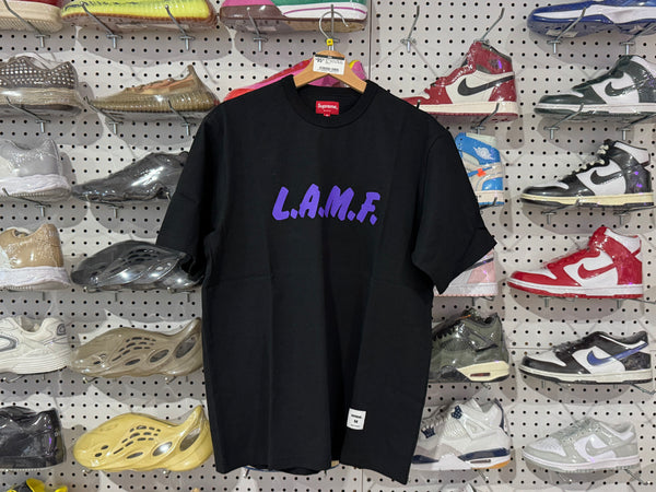 NEW Supreme LAMF S/S Top - Black Size Medium