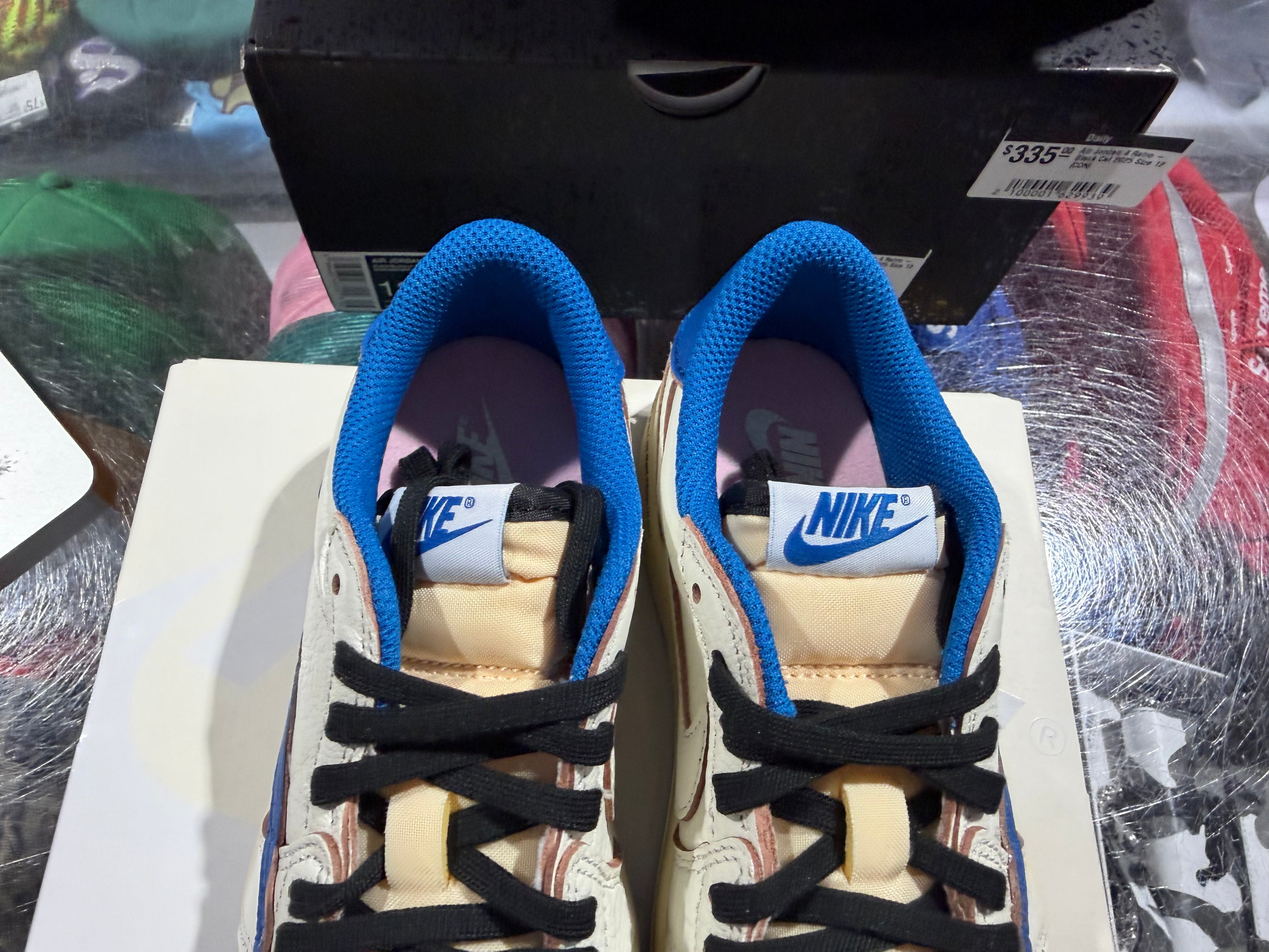 Air Jordan 1 Low OG SP x Travis Scott PS - Sail Military Size 1.5Y