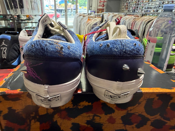 Vand Old Skool 36 - Harris Tweed/Blue Size 7