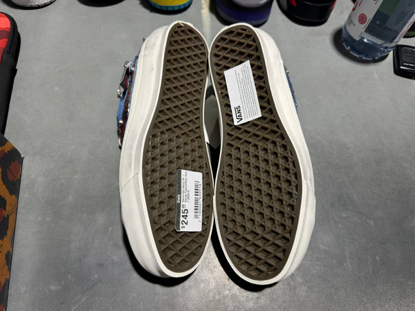 Vand Old Skool 36 - Harris Tweed/Blue Size 7