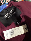 NEW Stray Rats x Marc Jacobs Zip Up Hoodie - Burgundy