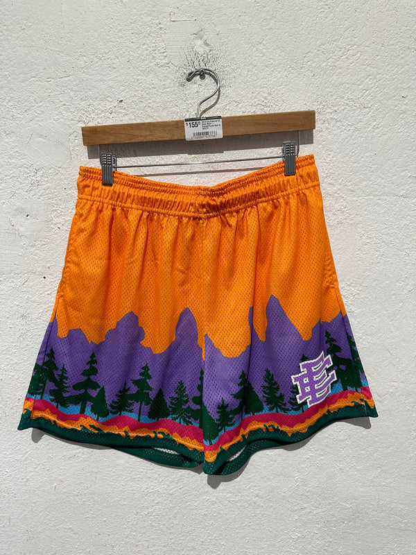 NEW Eric Emanuel EE Basic Short - Orange/Purple Size XL