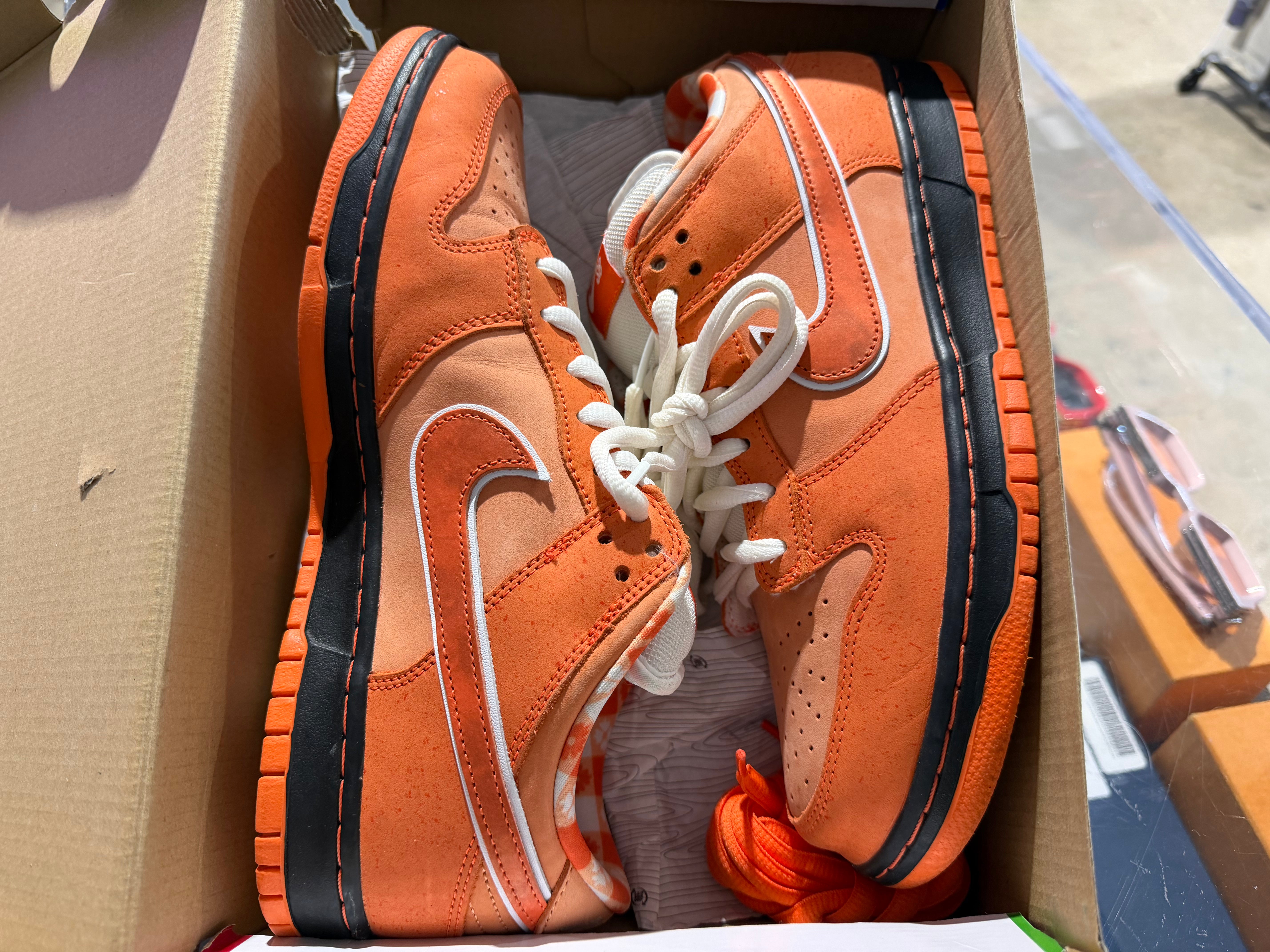 Nike SB Dunk Low OG QS - CNCPTS/Orange Lobster Size 10
