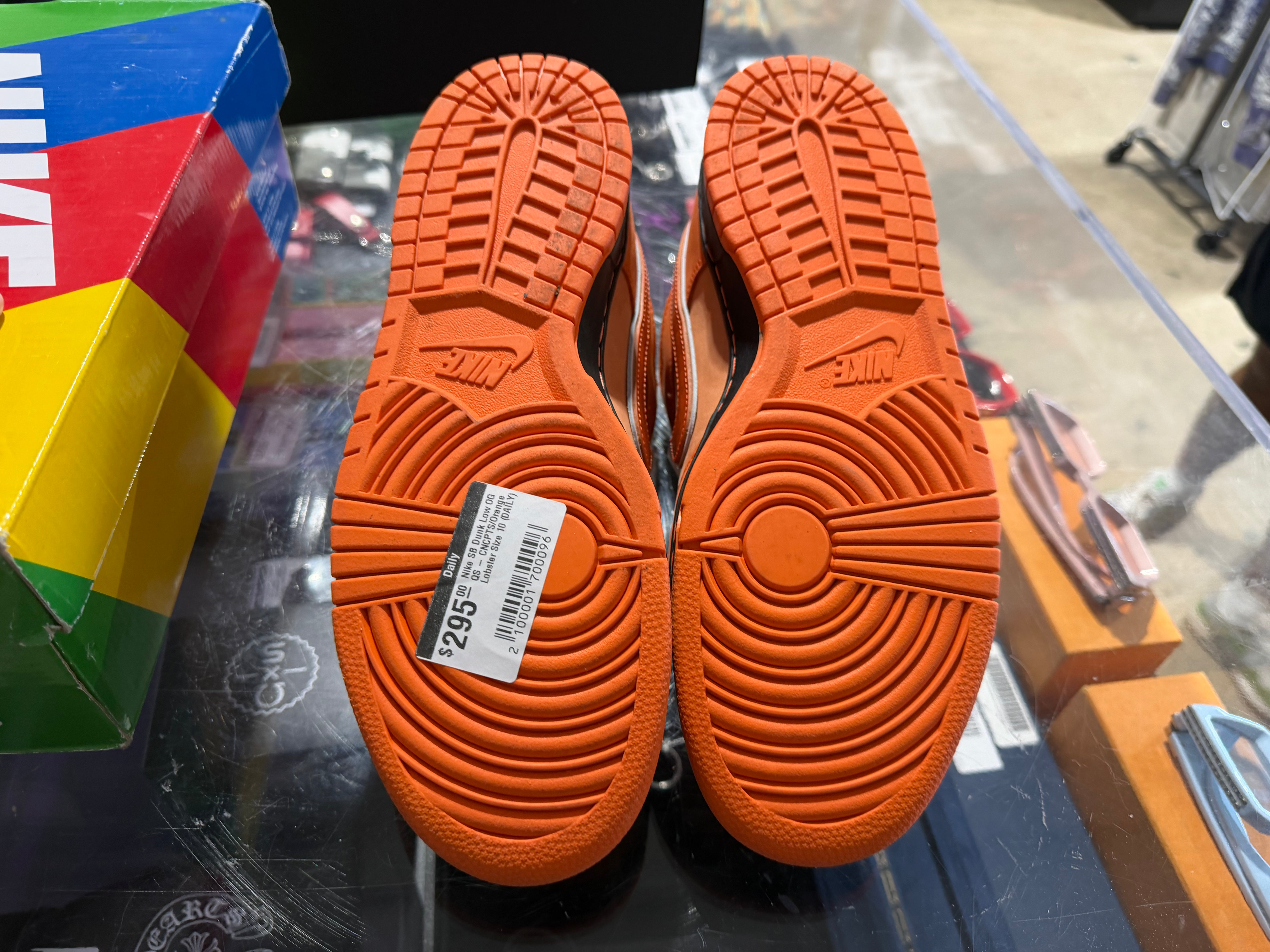 Nike SB Dunk Low OG QS - CNCPTS/Orange Lobster Size 10