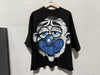 NEW Billionaire Studios Bloo Frown Tee - Black