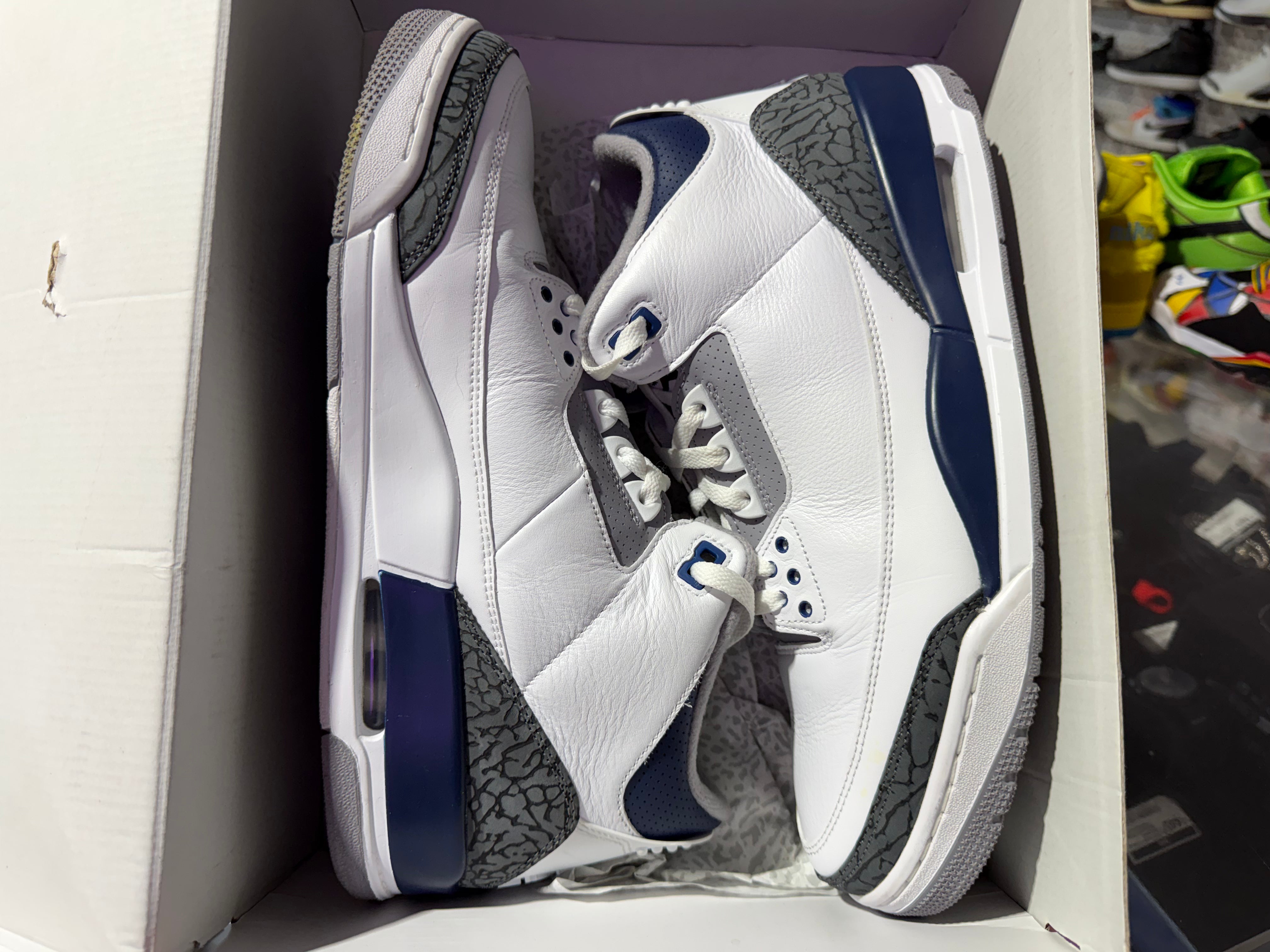 Air Jordan 3 Retro - Midnight Navy Size 12.5