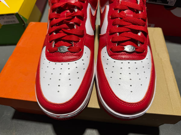 Air Jordan 1 Low TS x Terror Squad - Red/White Size 8.5