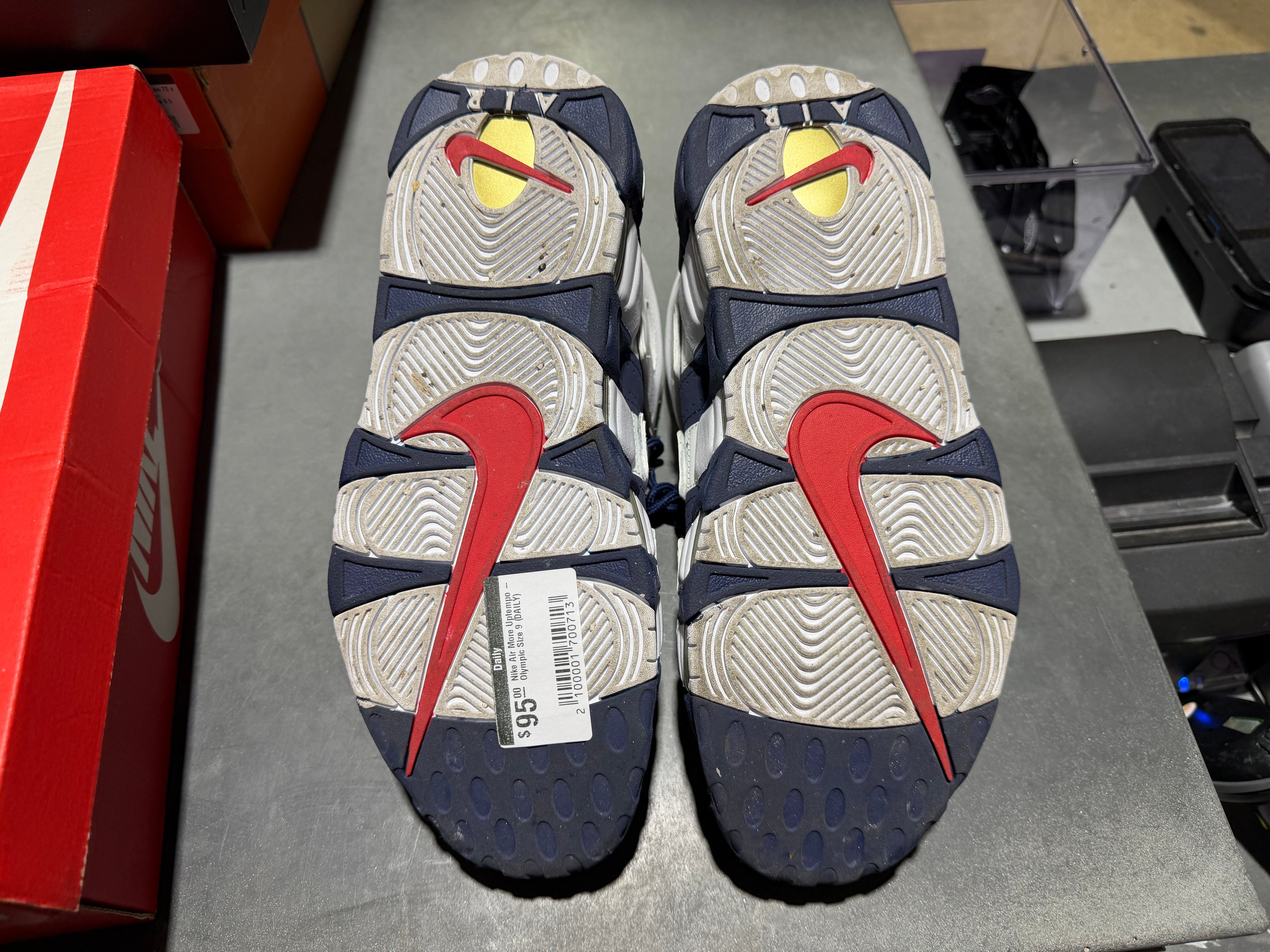 Nike Air More Uptempo - Olympic Size 9