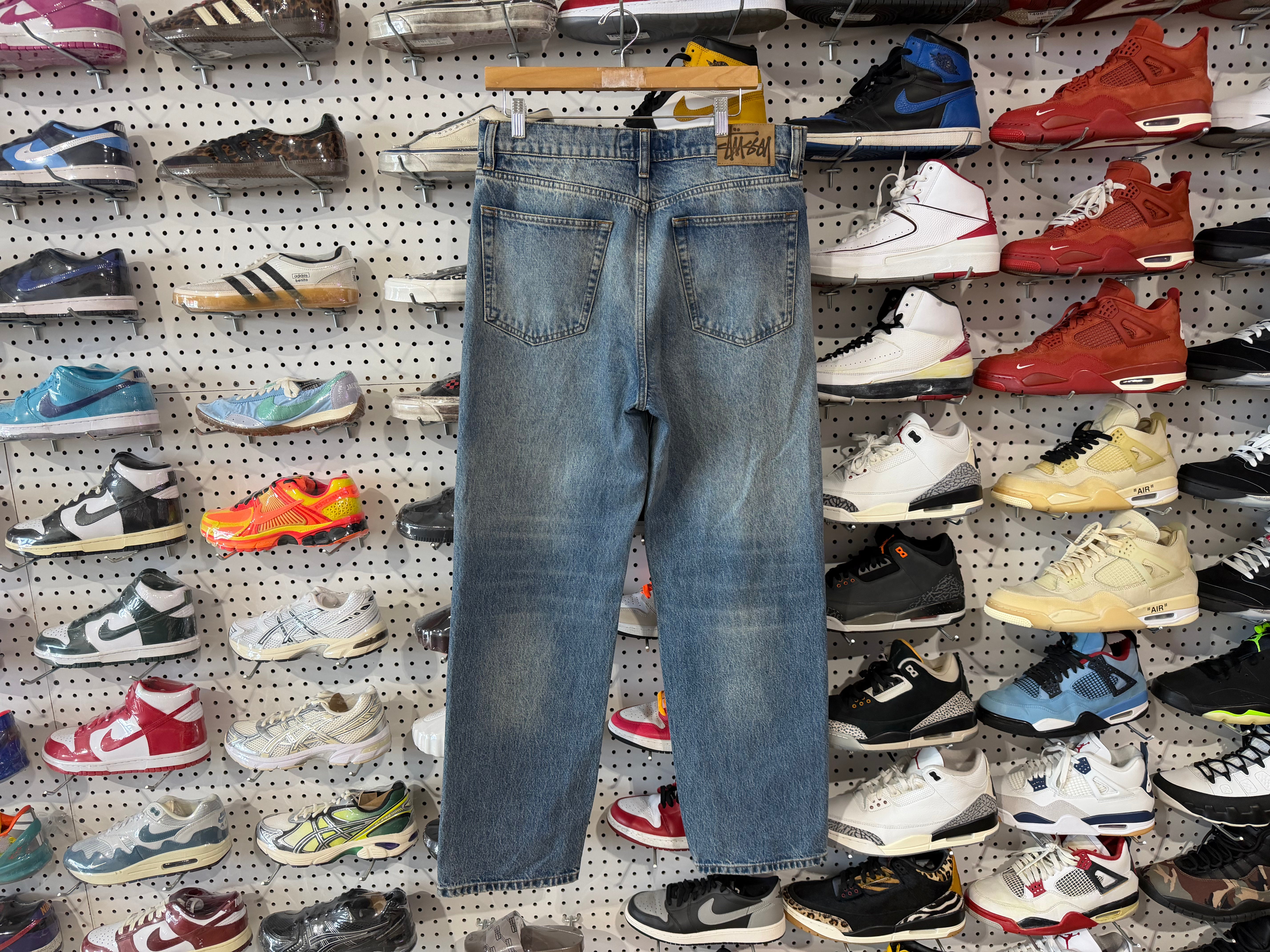 NEW Stussy New Classic Jeans - Light Wash Size 32