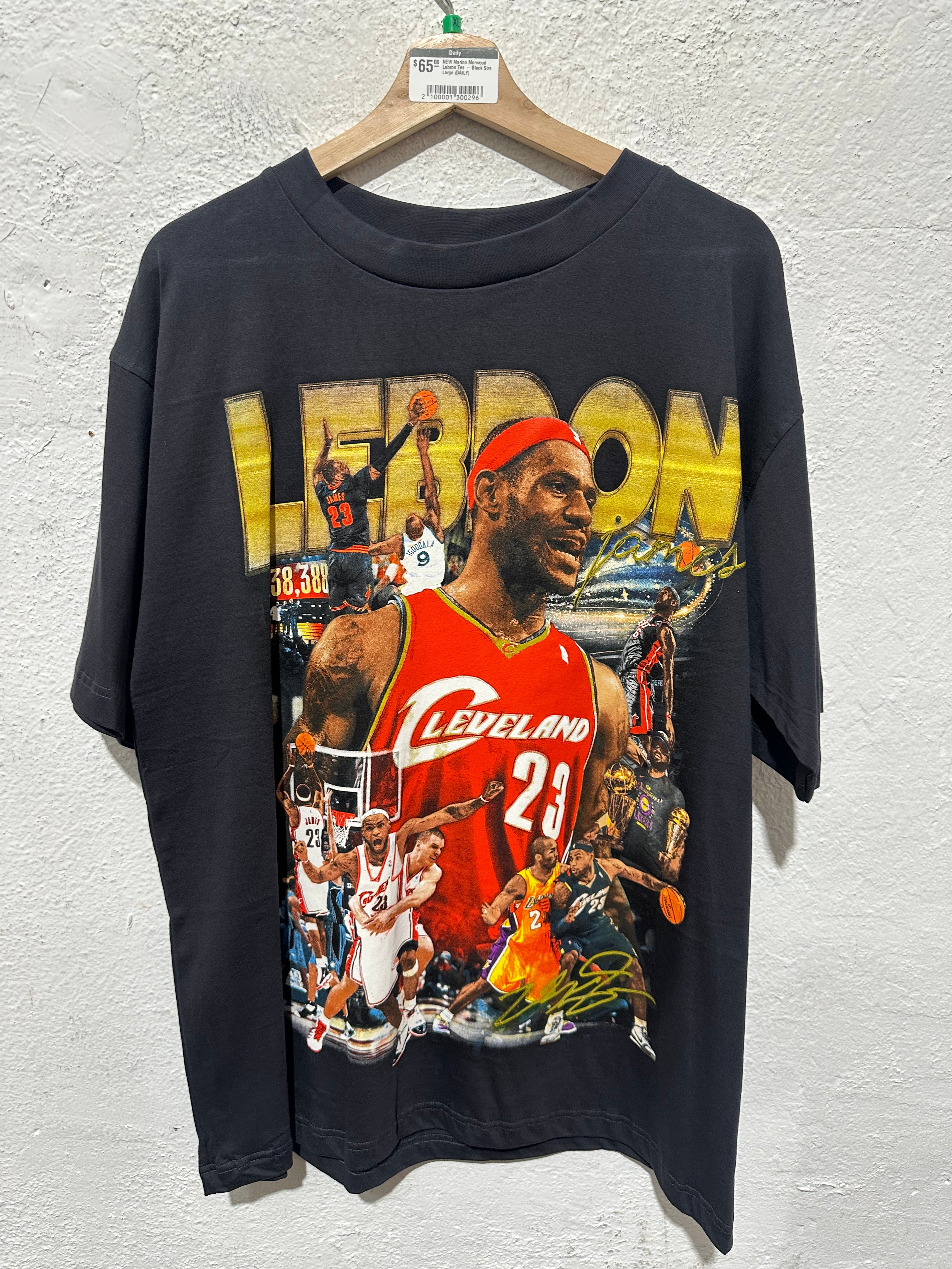 NEW Marino Morwood Lebron Tee - Black