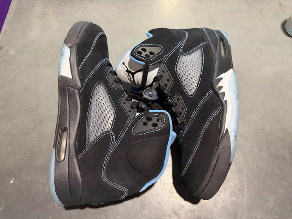Air Jordan 5 Retro - Black University Blue Size 10