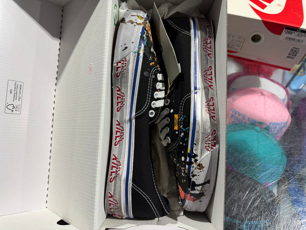 Vans Authentic Reissue 44 Gallery Dept. Art That Kills Black Size 10