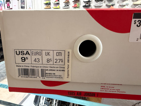 Air Jordan 1 Retro High - Nigel Sylvester Size 9.5
