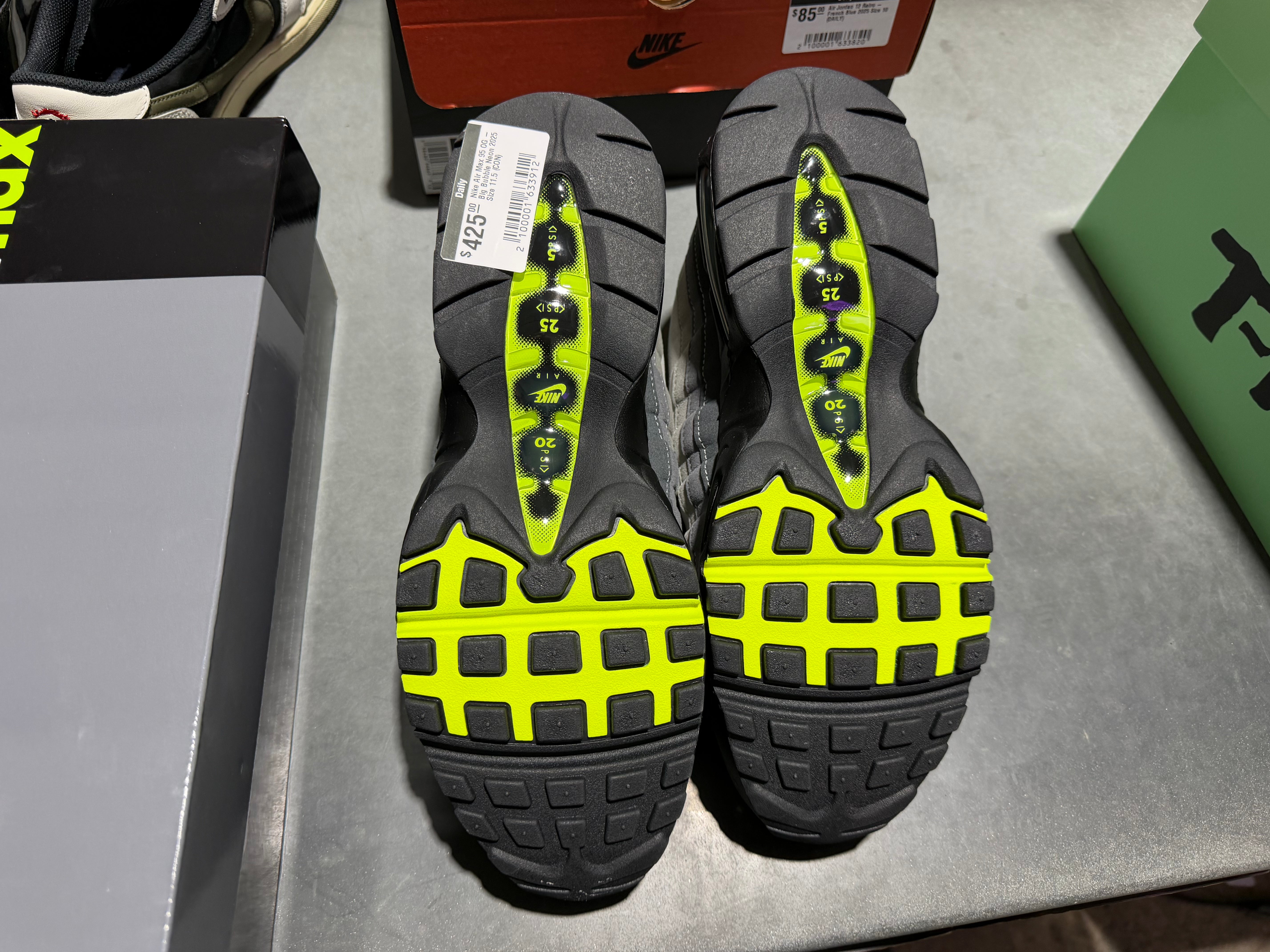 Nike Air Max 95 OG - Big Bubble Neon 2025 Size 11